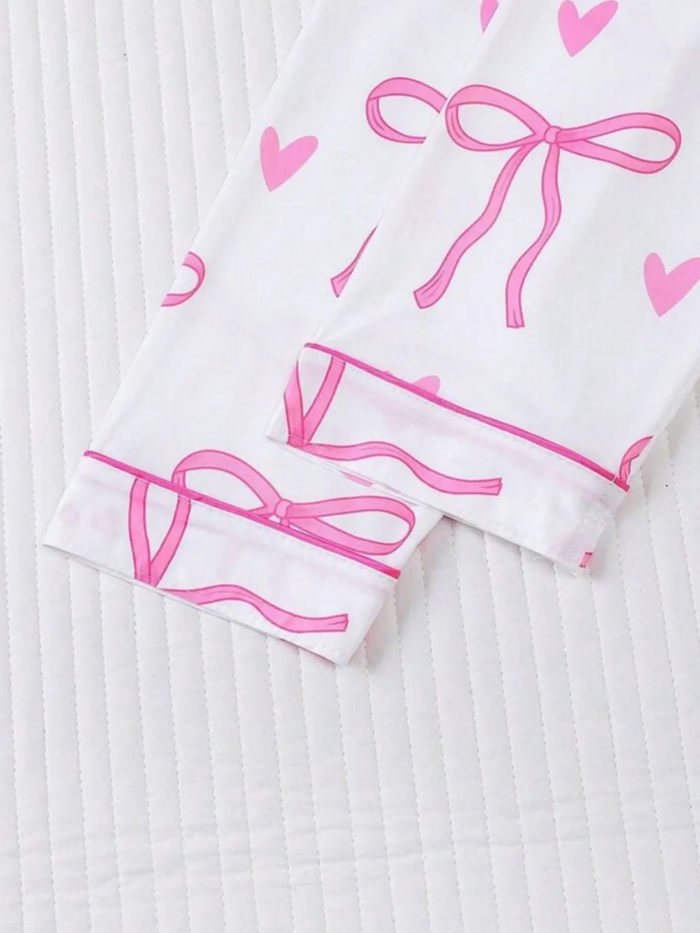 Women’s Bow Pajama Set - XL - Picture 5 of 10
